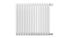 2 – двухрядный Радиатор трубчатый КЗТО РС 2-500-14 сек. подключение боковое универсальное, цвет: белый (глянцевый)